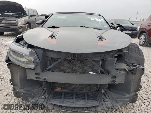 2017 Chevrolet Camaro 2SS with VIN 1G1FH3D74H0148331, listed as a Copart auction lot 50931075 with 64,894 mi miles and Salvage Title. Bid and sale history available at DreamBid. Image 5.