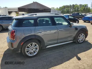 2022 MINI Countryman Oxford Edition with VIN WMZ23BR02N3N61756, listed as a Copart auction lot 52310665 with 85,638 mi miles and Salvage Title. Bid and sale history available at DreamBid. Image 3.
