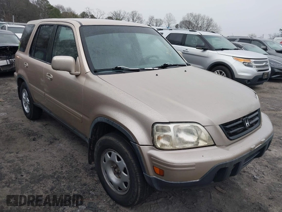 2000 Honda CR-V SE with VIN JHLRD1877YS023555, listed as a IAAI auction lot 41625009 with 164,000 mi miles. Bid and sale history available at carsss.com. Image 1.