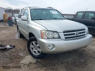 2003 Toyota Highlander with VIN JTEHF21A630113875, listed as a IAAI auction lot 41655326 with 190,167 mi miles. Bid and sale history available at carsss.com. Image 1.
