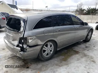 2006 Mercedes-Benz R-Class 5.0L with VIN 4JGCB75E06A015990, listed as a Copart auction lot 43263575 with 150,988 mi miles and Salvage Title. Bid and sale history available at carsss.com. Image 3.