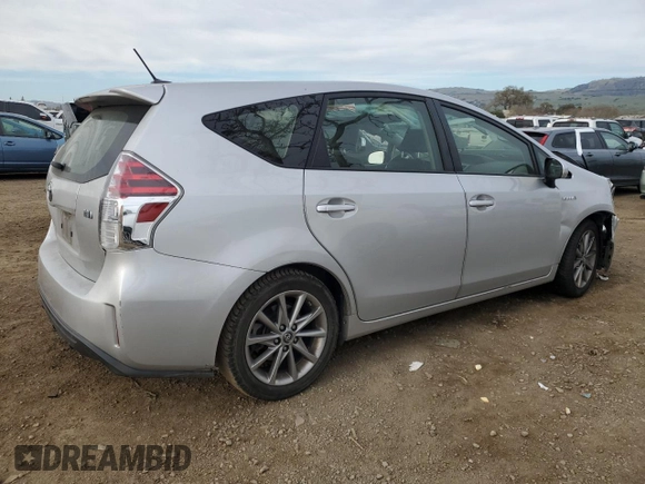 2015 Toyota Prius Two with VIN JTDZN3EU9FJ019946, listed as a Copart auction lot 47467305 with 120,292 mi miles and Salvage Title. Bid and sale history available at DreamBid. Image 3.
