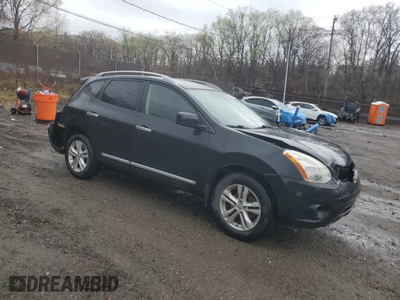 2012 Nissan Rogue SV with VIN JN8AS5MV9CW702003, listed as a Copart auction lot 51816065 with 119,878 mi miles and Salvage Title. Bid and sale history available at carsss.com. Image 4.