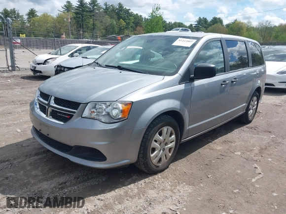 2019 Dodge Grand Caravan SE with VIN 2C4RDGBG6KR573282, listed as a IAAI auction lot 42222005 with 136,470 mi miles and . Bid and sale history available at DreamBid. Image 17.