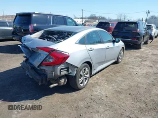 2016 Honda Civic LX with VIN 19XFC2F5XGE230467, listed as a IAAI auction lot 41768980 with 145,592 mi miles. Bid and sale history available at carsss.com. Image 4.