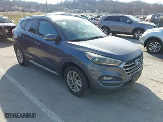 2017 Hyundai Tucson SE Plus with VIN KM8J33A40HU459575, listed as a IAAI auction lot 41703139 with 189,955 mi miles. Bid and sale history available at carsss.com. Image 1.