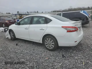 2014 Nissan Sentra SV with VIN 3N1AB7AP6EY255481, listed as a Copart auction lot 89181725 with 206,869 mi miles and Salvage Title. Bid and sale history available at DreamBid. Image 2.