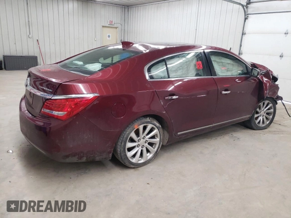 2015 Buick LaCrosse Leather with VIN 1G4GB5GR7FF217041, listed as a Copart auction lot 49183105 with Not provided miles and Clean title. Bid and sale history available at DreamBid. Image 3.