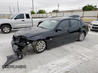 2007 BMW 3 Series 328i z VIN WBAVA37507NE29674, wystawiony jako Copart lot #59493985 z przebiegiem 170 443 mil mil oraz Szkoda całkowita • Salvage title. Historia ofert i sprzedaży dostępna na DreamBid. Obrazek 1.