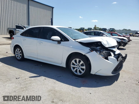 2021 Toyota Corolla LE with VIN 5YFEPMAE0MP171460, listed as a Copart auction lot 51891975 with 61,203 mi miles and Salvage Title. Bid and sale history available at carsss.com. Image 4.