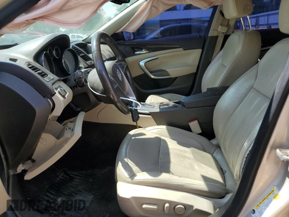 2011 Buick Regal CXL RL2 с VIN 2G4GP5EC3B9210459, выставлен на аукционе Copart как лот 62336654 с пробегом 126 767 миль миль и Списание • Salvage title. История ставок и продаж доступна на DreamBid. Изображение 7.