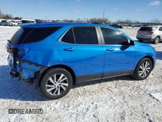 2024 Chevrolet Equinox LT with VIN 3GNAXKEG5RL256563, listed as a Copart auction lot 46363395 with 17,710 mi miles and Non Repairable. Bid and sale history available at DreamBid. Image 3.