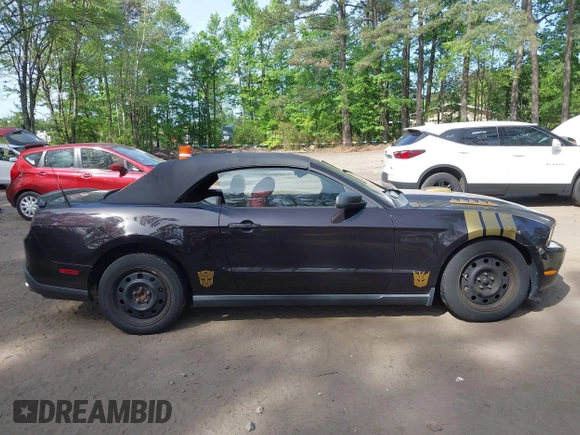 2012 Ford Mustang V6 with VIN 1ZVBP8EM4C5203282, listed as a IAAI auction lot 42133833 with 87,244 mi miles and . Bid and sale history available at DreamBid. Image 14.
