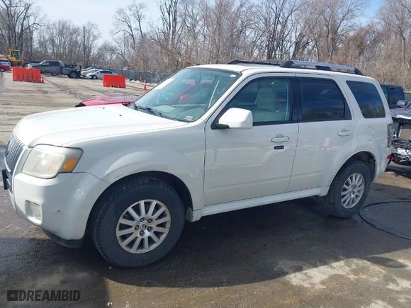 2010 Mercury Mariner Premier with VIN 4M2CN9HG3AKJ06981, listed as a IAAI auction lot 41612787 with 183,048 mi miles. Bid and sale history available at carsss.com. Image 14.