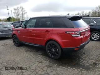 2016 Land Rover Range Rover Sport V6 HSE with VIN SALWR2VF6GA644513, listed as a Copart auction lot 51549695 with 51,031 mi miles and Salvage Title. Bid and sale history available at carsss.com. Image 2.