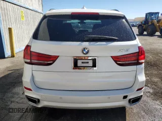 2015 BMW X5 xDrive35d with VIN 5UXKS4C56F0N09230, listed as a Copart auction lot 50418255 with 176,921 mi miles and Clean Title. Bid and sale history available at carsss.com. Image 6.