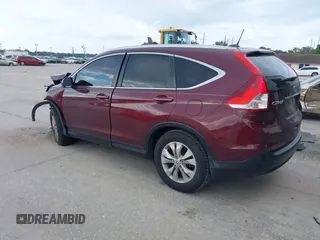 2013 Honda CR-V EX-L with VIN 5J6RM3H75DL011041, listed as a IAAI auction lot 40466669 with 87,594 mi miles and . Bid and sale history available at DreamBid. Image 3.