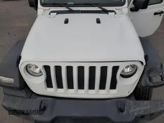2022 Jeep Wrangler Unlimited Willys with VIN 1C4HJXDN2NW253579, listed as a Copart auction lot 73274214 with 22,583 mi miles and Salvage Title. Bid and sale history available at DreamBid. Image 12.