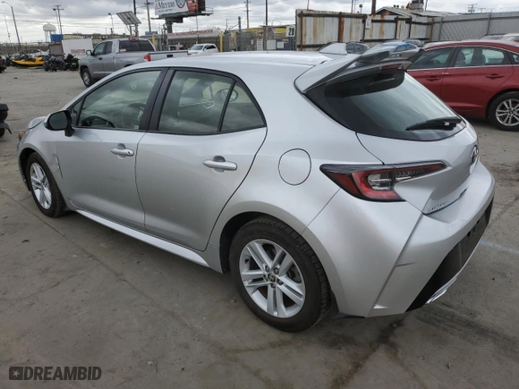 2019 Toyota Corolla Hatchback SE with VIN JTNK4RBE2K3013338, listed as a Copart auction lot 53526145 with 130,226 mi miles and Salvage Title. Bid and sale history available at carsss.com. Image 2.