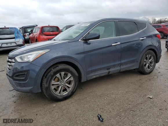 2013 Hyundai Santa Fe Sport with VIN 5XYZTDLB1DG062669, listed as a Copart auction lot 47769685 with 129,756 mi miles and Salvage Title. Bid and sale history available at carsss.com. Image 1.