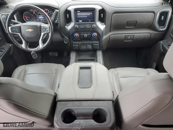 2019 Chevrolet Silverado 1500 LTZ with VIN 1GCUYGEL4KZ268621, listed as a Copart auction lot 88793135 with 65,674 mi miles and Salvage Title. Bid and sale history available at carsss.com. Image 8.