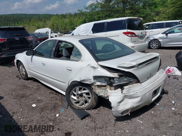 2004 Pontiac Grand Am SE1 with VIN 1G2NF52E04C247005, listed as a IAAI auction lot 42134458 with 213,754 mi miles and . Bid and sale history available at DreamBid. Image 6.