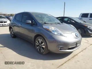 2015 Nissan LEAF SV with VIN 1N4AZ0CP3FC330859, listed as a Copart auction lot 44730433 with 91,556 mi miles. Bid and sale history available at carsss.com. Image 4.