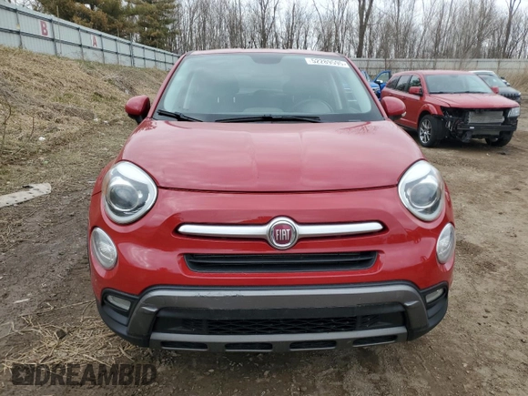 2016 FIAT 500X Trekking z VIN ZFBCFYCT0GP335243, wystawiony jako Copart lot #52289595 z przebiegiem 108 599 mil mil oraz Szkoda całkowita • Salvage title. Historia ofert i sprzedaży dostępna na DreamBid. Obrazek 5.
