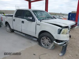 2006 Ford F-150 XLT with VIN 1FTPW12V96FB28383, listed as a IAAI auction lot 41315376 with 1 mi miles. Bid and sale history available at carsss.com. Image 1.