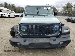 2024 Jeep Wrangler Sport S with VIN 1C4PJXDG6RW229336, listed as a Copart auction lot 51260335 with 5,198 mi miles and Salvage Title. Bid and sale history available at DreamBid. Image 5.