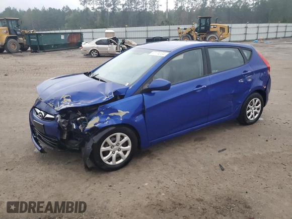 2012 Hyundai Accent GS with VIN KMHCT5AE7CU012313, listed as a Copart auction lot 81174134 with 173,415 mi miles and Salvage title. Bid and sale history available at DreamBid. Image 1.