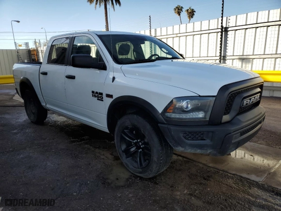 2021 Ram 1500 Classic Warlock with VIN 1C6RR7LT2MS517037, listed as a Copart auction lot 80888014 with 168,184 mi miles and Clean Title. Bid and sale history available at carsss.com. Image 4.