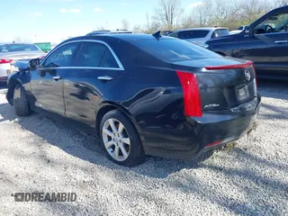 2014 Cadillac ATS Standard AWD with VIN 1G6AG5RX8E0140501, listed as a IAAI auction lot 41971554 with 122,656 mi miles and . Bid and sale history available at carsss.com. Image 3.