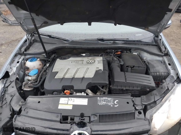 2011 Volkswagen Golf TDI with VIN WVWDM7AJ9BW238175, listed as a IAAI auction lot 41943019 with 153,581 mi miles. Bid and sale history available at carsss.com. Image 10.