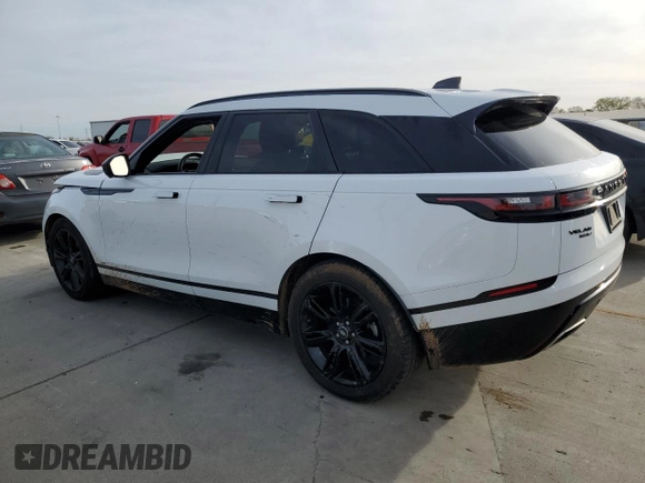 2019 Land Rover Range Rover Velar R-Dynamic SE with VIN SALYL2FV7KA226728, listed as a Copart auction lot 46715464 with 58,754 mi miles. Bid and sale history available at carsss.com. Image 2.