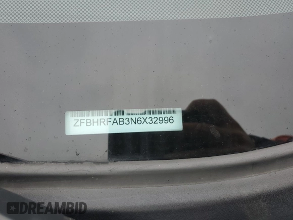 2022 Ram ProMaster City Cargo Tradesman with VIN ZFBHRFAB3N6X32996, listed as a Copart auction lot 57063825 with Not provided miles and Salvage title. Bid and sale history available at DreamBid. Image 12.