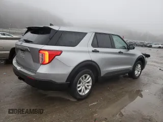 2021 Ford Explorer with VIN 1FMSK8BH5MGA13565, listed as a Copart auction lot 44245905 with 46,905 mi miles and Salvage Title. Bid and sale history available at carsss.com. Image 3.