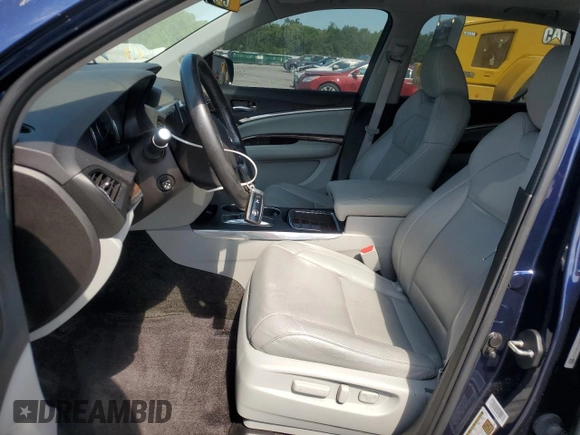 2018 Acura MDX Technology z VIN 5J8YD3H53JL007874, wystawiony jako Copart lot #58306365 z przebiegiem 58 159 mil mil oraz Szkoda całkowita • Salvage title. Historia ofert i sprzedaży dostępna na DreamBid. Obrazek 7.