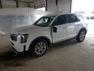 2021 Kia Telluride LX with VIN 5XYP24HCXMG112092, listed as a Copart auction lot 57834835 with 160,787 mi miles and Salvage title. Bid and sale history available at DreamBid. Image 1.