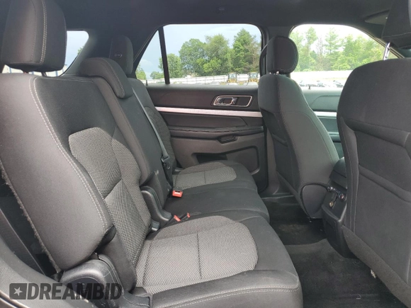 2017 Ford Explorer XLT with VIN 1FM5K7D85HGB28256, listed as a Copart auction lot 61349915 with 87,560 mi miles and Salvage title. Bid and sale history available at DreamBid. Image 11.