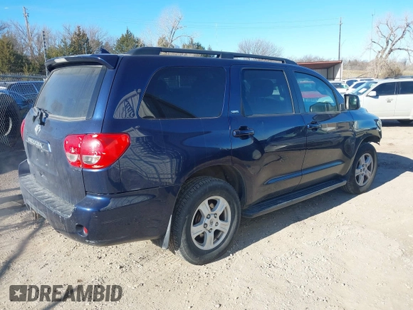 2010 Toyota Sequoia SR5 with VIN 5TDZM5G12AS001625, listed as a IAAI auction lot 41297056 with 131,835 mi miles. Bid and sale history available at carsss.com. Image 4.