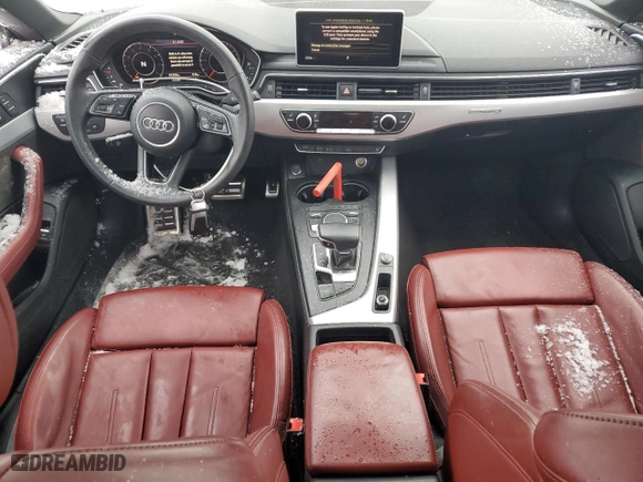 2019 Audi A5 Sportback Premium Plus with VIN WAUBNCF54KA036377, listed as a Copart auction lot 87181174 with NaN miles and Salvage Title. Bid and sale history available at carsss.com. Image 8.