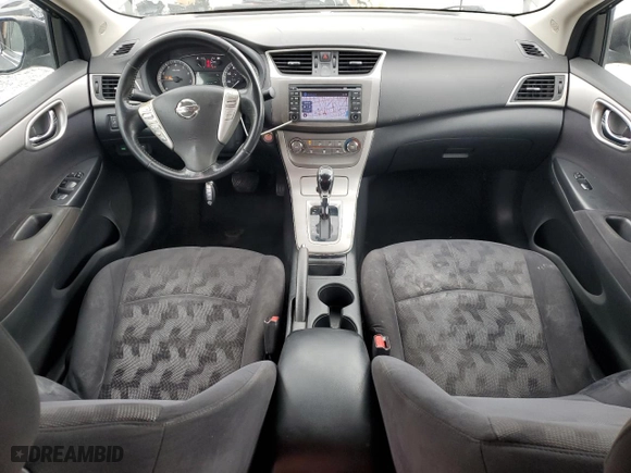 2013 Nissan Sentra SL with VIN 3N1AB7AP2DL657803, listed as a Copart auction lot 52779325 with 126,177 mi miles and Salvage Title. Bid and sale history available at carsss.com. Image 8.