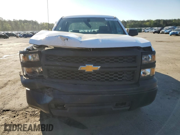 2014 Chevrolet Silverado 1500 Work Truck with VIN 3GCUKPEH4EG180170, listed as a Copart auction lot 53023585 with 165,878 mi miles and Salvage Title. Bid and sale history available at DreamBid. Image 5.