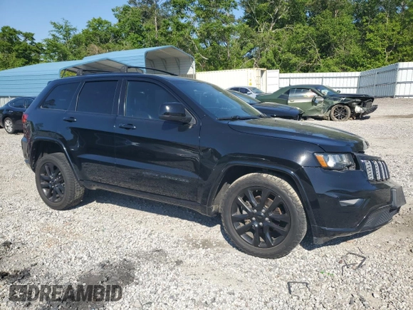 2018 Jeep Grand Cherokee Laredo with VIN 1C4RJFAG7JC249916, listed as a Copart auction lot 53446925 with 84,870 mi miles and Salvage title. Bid and sale history available at DreamBid. Image 4.