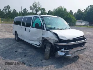 2016 Chevrolet Express Passenger LT with VIN 1GAZGPFG8G1172208, listed as a IAAI auction lot 42405250 with 326,456 mi miles and . Bid and sale history available at DreamBid. Image 1.