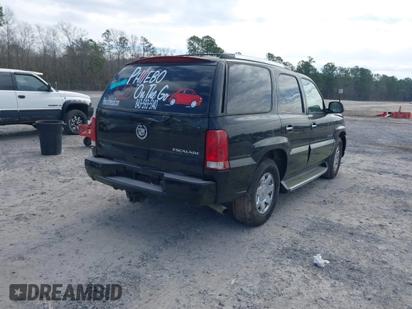 2003 Cadillac Escalade с VIN 1GYEC63T03R170763, выставлен на аукционе IAAI как лот 41651319 с пробегом 470 161 миль миль и . История ставок и продаж доступна на DreamBid. Изображение 4.