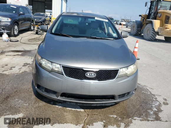 2010 Kia Forte EX with VIN KNAFU4A2XA5055286, listed as a Copart auction lot 75952004 with Not Provided miles and Salvage Title. Bid and sale history available at carsss.com. Image 5.