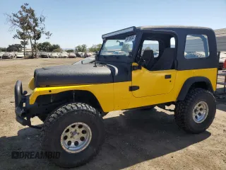 1992 Jeep Wrangler z VIN 2J4FY19P1NJ533862, wystawiony jako Copart lot #69116634 z przebiegiem 105 340 mil mil oraz Czysty tytuł • Clean title. Historia ofert i sprzedaży dostępna na DreamBid. Obrazek 1.