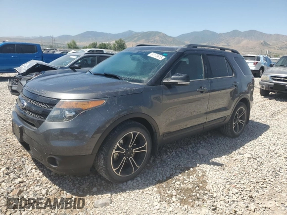 2015 Ford Explorer Sport с VIN 1FM5K8GT9FGB50070, выставлен на аукционе Copart как лот 61179615 с пробегом 106 864 миль миль и Чистый • Clean title. История ставок и продаж доступна на DreamBid. Изображение 1.